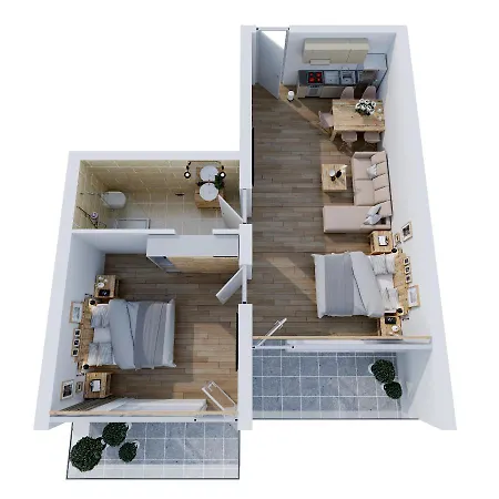 Smart Resorts Haus Brilliant Ferienwohnung 607 Apartment